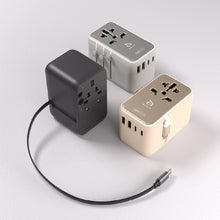 Load image into Gallery viewer, T70L 70W Universal Travel Adapter with Built-In USB-C Cable + EVE ll Bluetooth Transmitter & Receiver