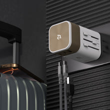 Load image into Gallery viewer, OMNIA T45 Universal Travel Adapter + EVE II Bluetooth Transmitter & Receiver