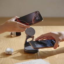 Load image into Gallery viewer, Mag 360 Qi2 3-in-1 Foldable Travel Charging Station