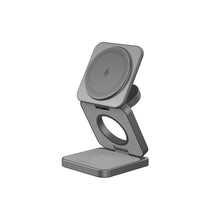 Load image into Gallery viewer, Mag Qube Qi2 3-in-1 Intelligent Charging Station + Mag 3 Pro Qi2 3-in-1 Foldable Travel Charging Station