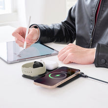 Load image into Gallery viewer, M301 Qi2 3-in-1 Wireless Charging Station with Stand + EVE II Bluetooth Transmitter & Receiver