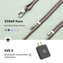 Load image into Gallery viewer, STRAP Pure Braided Rope Strap + EVE II Bluetooth Transmitter & Receiver