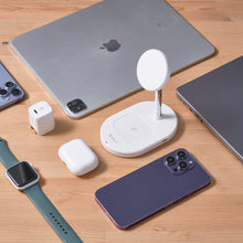 Load image into Gallery viewer, OMNIA M2+ MagSafe 2 +1 Wireless Charging Station + OMNIA A1+ Apple Watch Magnetic Wireless Fast Charger