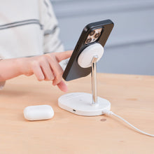 Load image into Gallery viewer, OMNIA M2+ MagSafe 2 +1 Wireless Charging Station + OMNIA A1+ Apple Watch Magnetic Wireless Fast Charger