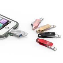 Load image into Gallery viewer, iKlips DUO+ Apple Lightning Flash Drive