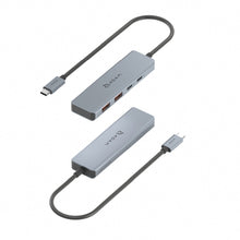 Load image into Gallery viewer, CASA Hub A04 USB-C Gen2 SuperSpeed 4-in-1 Hub ＋ iKlips DUO+ Apple Lightning Flash Drive (128G)
