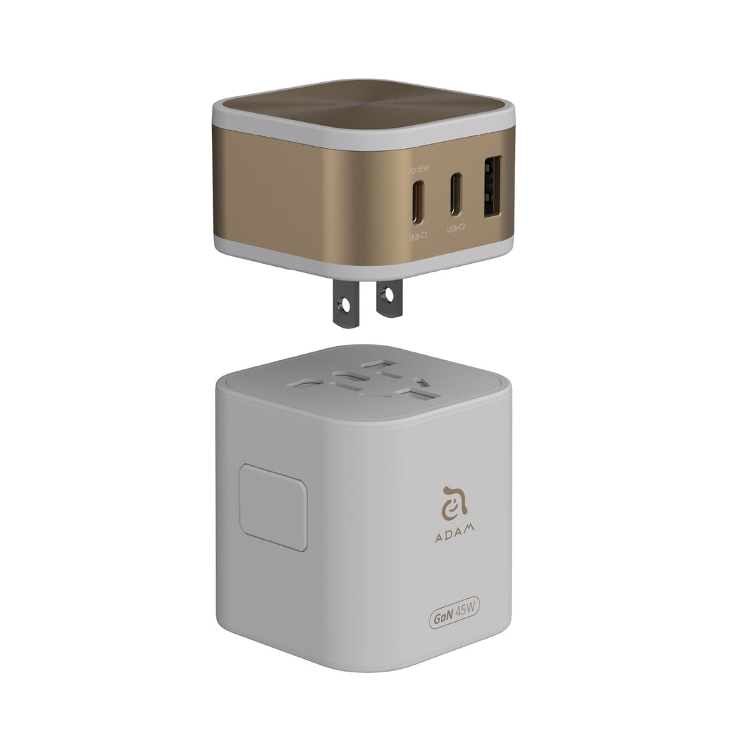 OMNIA T45 Universal Travel Adapter