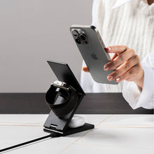 Load image into Gallery viewer, Mag Z - Magnetic 3-in-1 Foldable Travel Charging Station
