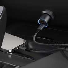 Load image into Gallery viewer, C40	40W Fast Dual USB-C Car Charger + CarGo CarPlay Wireless Adapter + CQ1 Qi2 Magnetic Charging Car Mount

