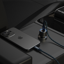 Load image into Gallery viewer, C40	40W Fast Dual USB-C Car Charger + CarGo CarPlay Wireless Adapter + CQ1 Qi2 Magnetic Charging Car Mount
