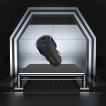 Load image into Gallery viewer, C40	40W Fast Dual USB-C Car Charger + CarGo CarPlay Wireless Adapter + CQ1 Qi2 Magnetic Charging Car Mount
