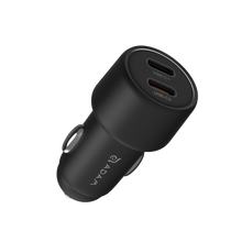 Load image into Gallery viewer, C40	40W Fast Dual USB-C Car Charger + CarGo CarPlay Wireless Adapter + CQ1 Qi2 Magnetic Charging Car Mount
