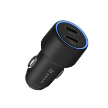 Load image into Gallery viewer, C40	40W Fast Dual USB-C Car Charger + CarGo CarPlay Wireless Adapter + CQ1 Qi2 Magnetic Charging Car Mount
