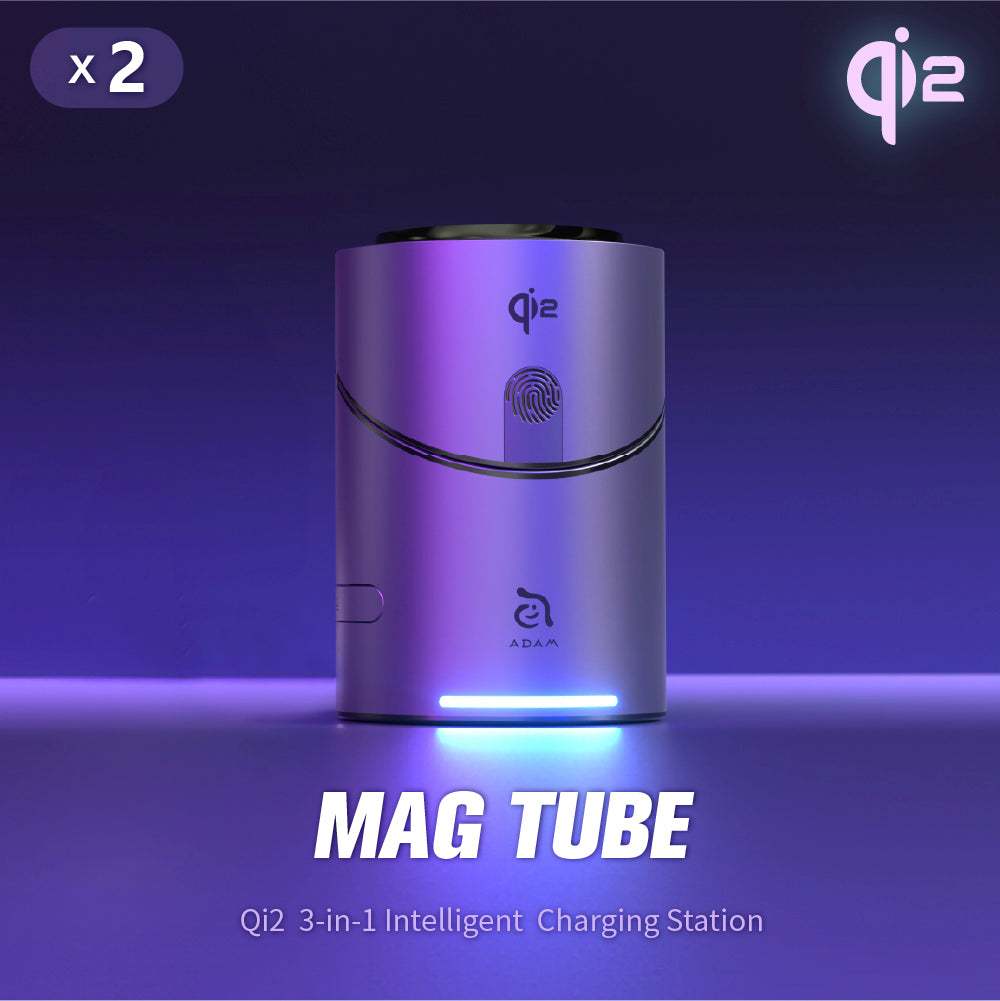 Mag Tube Qi2  3-in-1 Intelligent  Charging Station (2PCs)