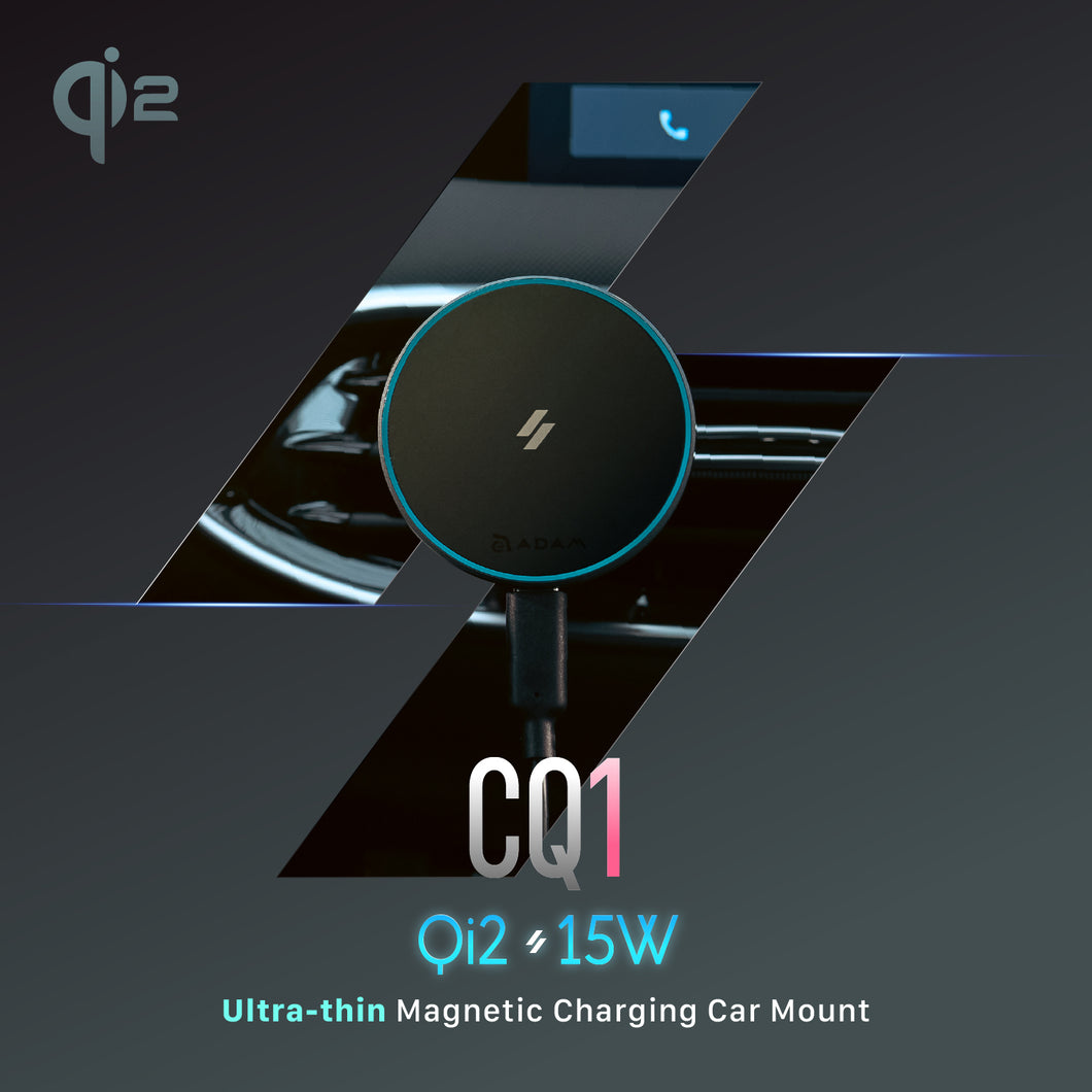 CQ1 Qi2 Magnetic Charging Car Mount