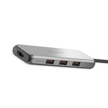 Load image into Gallery viewer, CASA Hub A07 USB-C Gen2 SuperSpeed 7-in-1 Hub +  PeAk III 120B - Apple MFi-Certified USB-A to Lightning Cable (1.2M)
