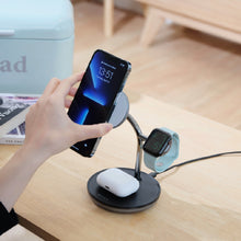 Load image into Gallery viewer, OMNIA M3+ Magnetic 3-in-1 Wireless Charging Station
