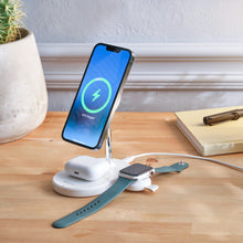 Load image into Gallery viewer, OMNIA M2+ MagSafe 2 +1 Wireless Charging Station
