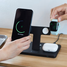 Load image into Gallery viewer, OMNIA M3 - Magnetic 3-in-1 Wireless Charging Station
