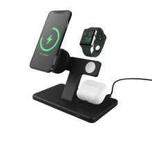 Load image into Gallery viewer, OMNIA M3 - Magnetic 3-in-1 Wireless Charging Station
