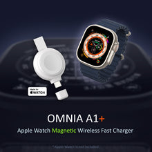 Load image into Gallery viewer, OMNIA A1+ Apple Watch Magnetic Wireless Fast Charger
