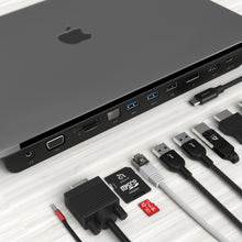 Load image into Gallery viewer, CASA Hub Pro USB 3.1 USB-C 11 Port Full-Function Hub
