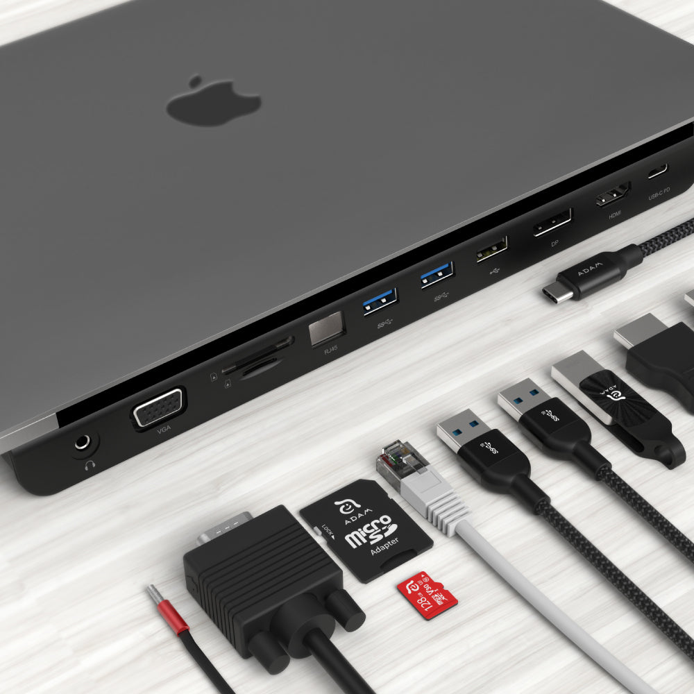 CASA Hub Pro USB 3.1 USB-C 11 Port Full-Function Hub