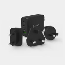 Load image into Gallery viewer, Mac 360 Aluminum Foldable Stand + OMNIA Pro 130 - 130W 4-Port Power Charger
