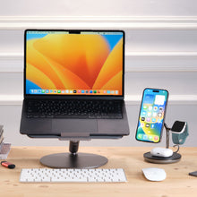 Load image into Gallery viewer, Mac 360 Aluminum Foldable Stand + OMNIA Pro 130 - 130W 4-Port Power Charger
