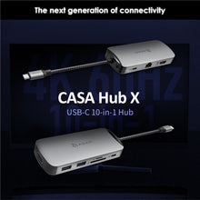 Load image into Gallery viewer, CASA HuB X USB-C 3.1 10-in-1 Port Hub
