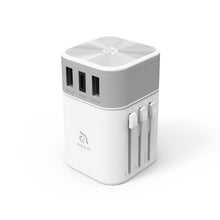 Load image into Gallery viewer, Mag 3 Magnetic 3-in-1 Foldable Travel Charging Station +OMNIA T3 Universal Travel Adapter
